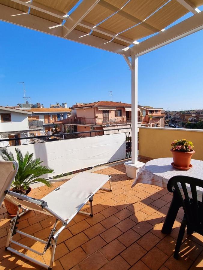 Attico Con Terrazzo Relax Leilighet Ladispoli Eksteriør bilde